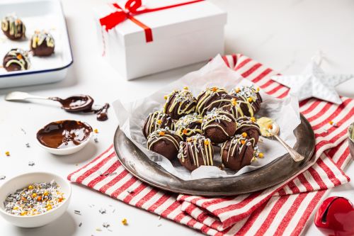 Peppermint truffles