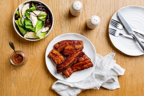 How to cook pork belly slices