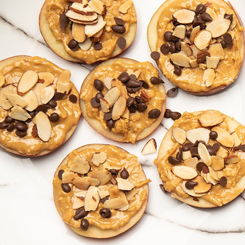 peanut butter apples
