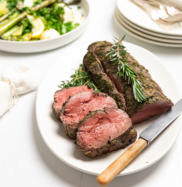 Eye fillet roast cooking time sale