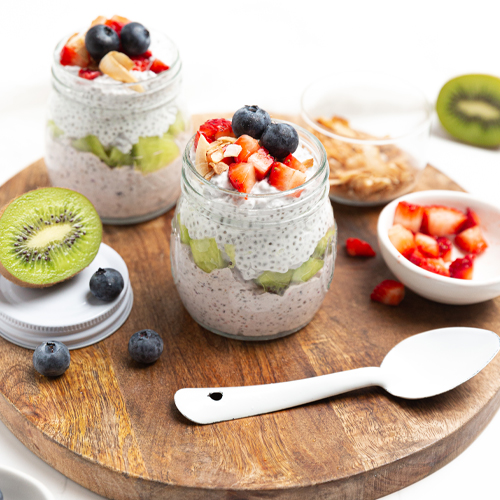 and chia pudding | New World