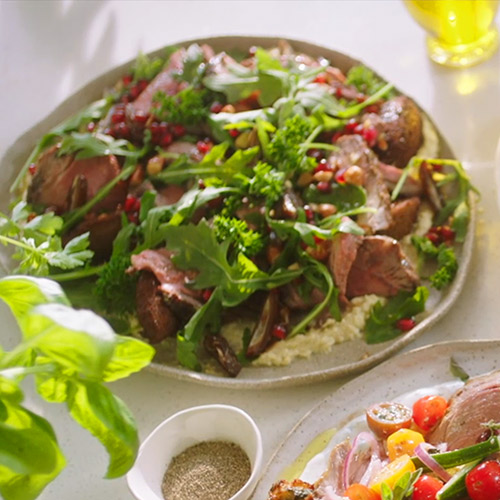 Lamb salad