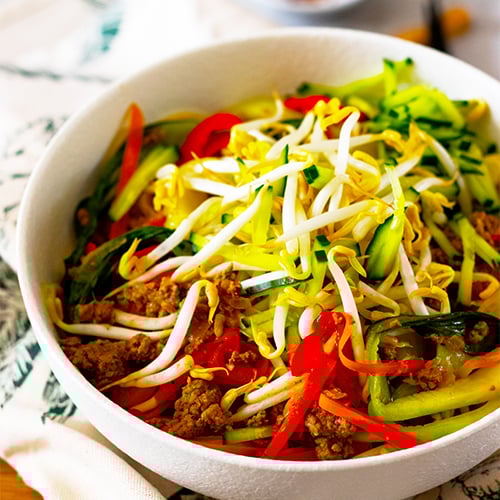 Noodle salad