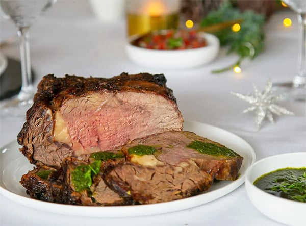 Delicious and tender Whole Scotch recipe photography