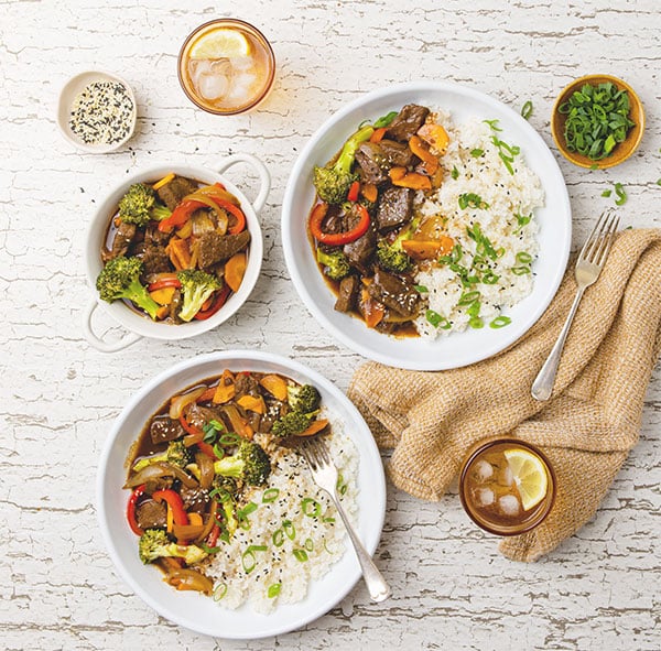 Slow cooker teriyaki beef