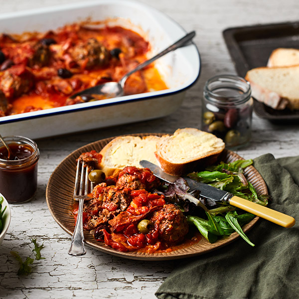 meat lovers traybake