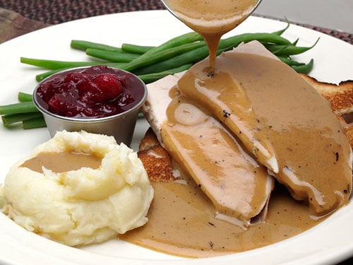 Delicious gluten free gravy