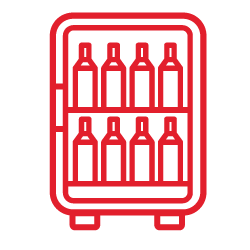 wine fridge